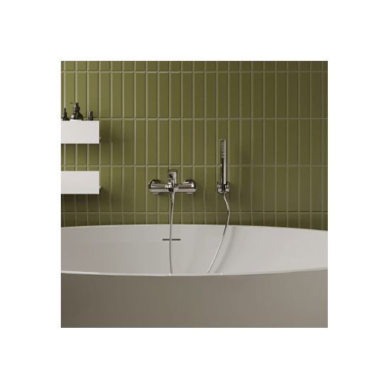 Set rubinetto per vasca e doccia Hagser Della HGR30000034, doccetta Hagser Andrea HGR40000037, HGR15000037, HGR90000037