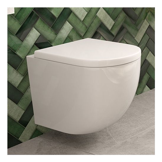 Set vaso WC Oltens Hamnes 42513000, modulo di installazione Tece Base 9400407, 9240407, 45109000
