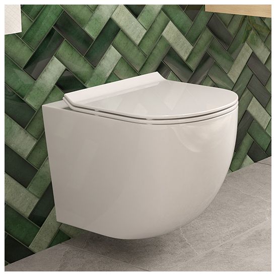 Set vaso WC Oltens Hamnes 42513000, copriwater Oltens Hamnes 45100000