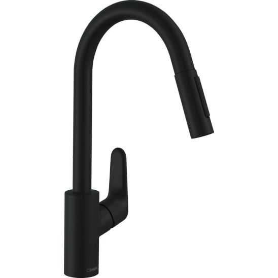 Set lavello in granito Hansgrohe S 51 43432170, rubinetto da cucina Hansgrohe Focus 31815670