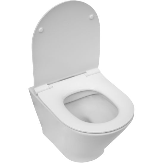 Set vaso WC Roca Gap Round A3460NB000, modulo di installazione Roca Duplo One A890070020, A801D22001, A890189206, A890063000