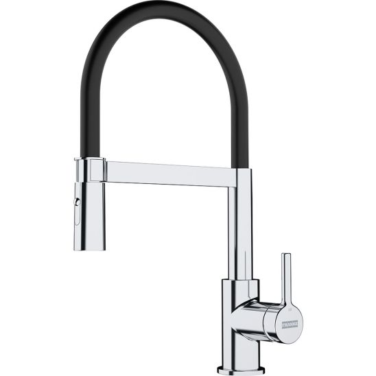 Set lavello in acciaio Franke Box 127.0370.188, rubinetto da cucina Franke Lina 115.0626.085, 112.0545.792