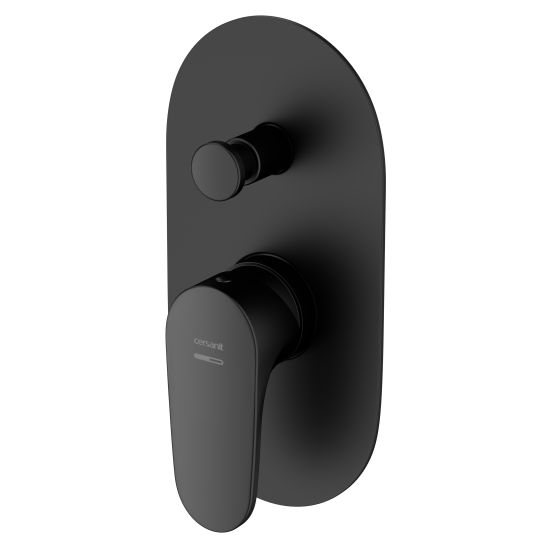 Set rubinetto per vasca e doccia Cersanit Inverto S951-282, set doccia Cersanit Inverto S951-709, S951-557