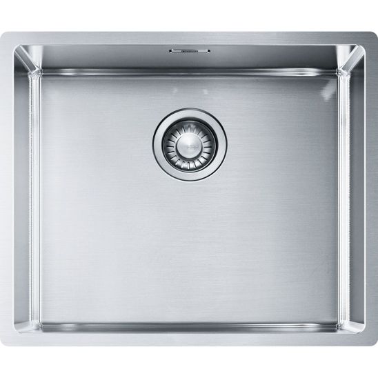 Set lavello in acciaio Franke Box 127.0453.656, rubinetto da cucina Oltens Myvat 35205800