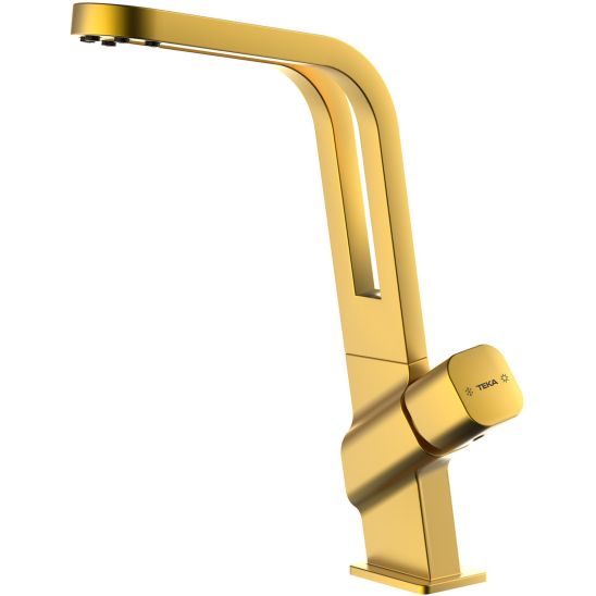 Set lavello in acciaio Teka Flexlinea 115000023, rubinetto da cucina Teka ICO 116030032