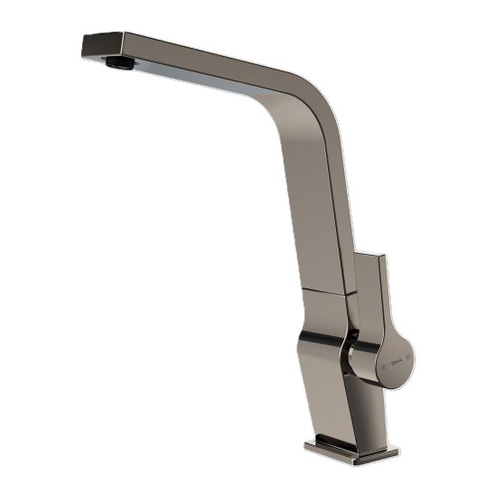 Set lavello in acciaio con sifone Teka Flexlinea 115000024, rubinetto da cucina Teka ICC 116030005