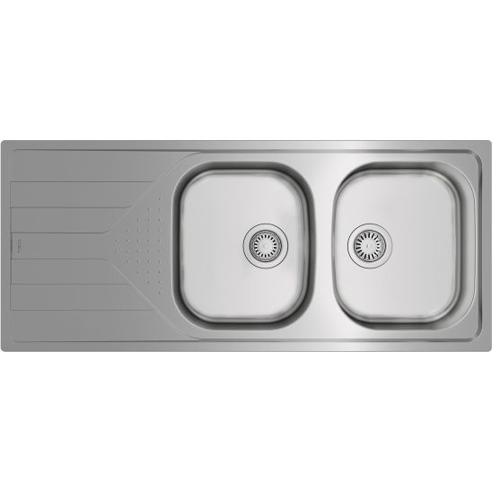 Set lavello in acciaio Teka Universe 115170006, rubinetto da cucina Teka IN 469781200