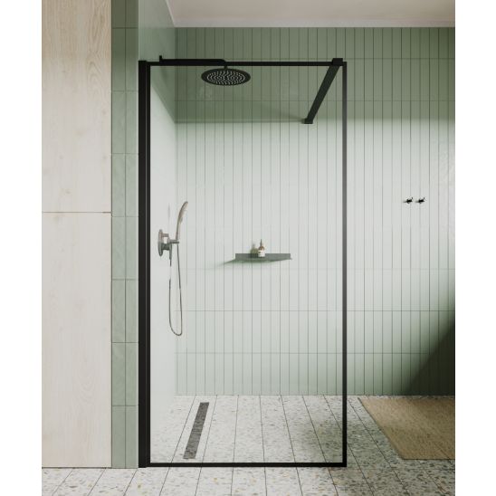 Set rubinetto per vasca e doccia Hagser Della HGR11000034, soffione doccia Hagser Mila HGR27000037, HGR29000037, HGR26000037, HGR23000037, HGR31000037