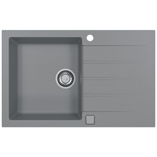 Set lavello in granito Alveus Cadit 1132025, rubinetto da cucina Alveus Delos 1129019
