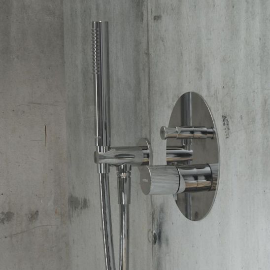Set rubinetto per vasca e doccia Oltens Hamnes 34106100, soffione doccia Oltens Atran 37004100, 39400100, 37102100, 39304100, 37200100