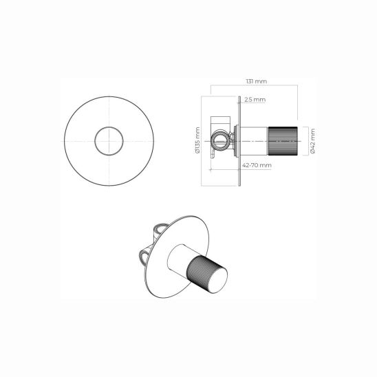 Set rubinetto per doccia Oltens Hamnes 33105300, doccetta Oltens Havis EasyClick 37108300, 39304300, 37200300