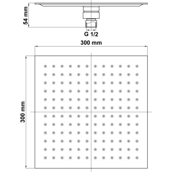 Set rubinetto per vasca e doccia Hagser Ulva HGR60000034, soffione doccia Hagser Ella HGR13000037, HGR14000037, HGR11000037, HGR80000037, HGR15000037
