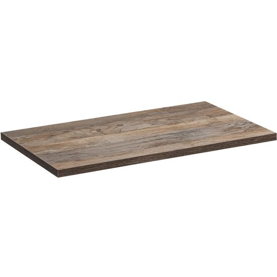 Set armadietto Comad Iconic White ICONIC WHITE 82-80-D-1S, piano sopra armadietto Comad Sante Fe Oak SANTAFEOAK89-080-A