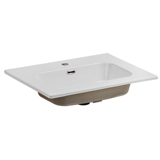 Set armadietto Comad Dorothy Ristretto DOROTHY RISTRETTO 82-60-46-2S, lavabo Comad Go GO60/DP-8095, NIAGARA UM 03 BLACK 86001B