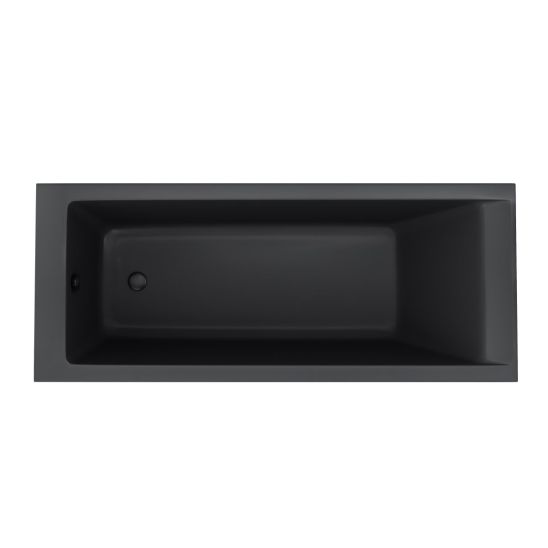 Set vasca da bagno rettangolare Oltens Langfoss 10002300, parete vasca Oltens Sela 23202100