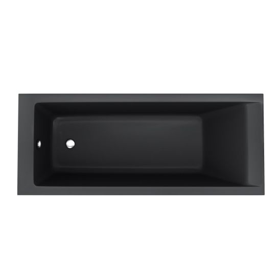 Set vasca da bagno rettangolare Oltens Langfoss 10002300, parete vasca Oltens Sela 23202100