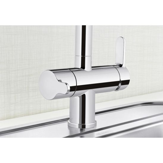 Set filtro sottolavello Blanco Soft 527453, rubinetto da cucina Blanco Trima 520840