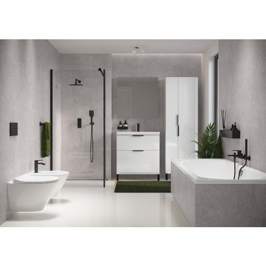 Set armadietto Cersanit City S584-017-DSM, piano Cersanit Moduo S590-022, S599-0162, S584-034
