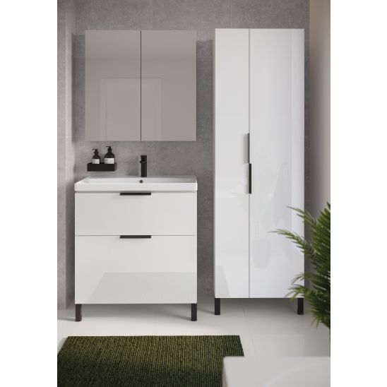 Set armadietto Cersanit City S584-017-DSM, piano Cersanit Moduo S590-022, S599-0162, S584-034