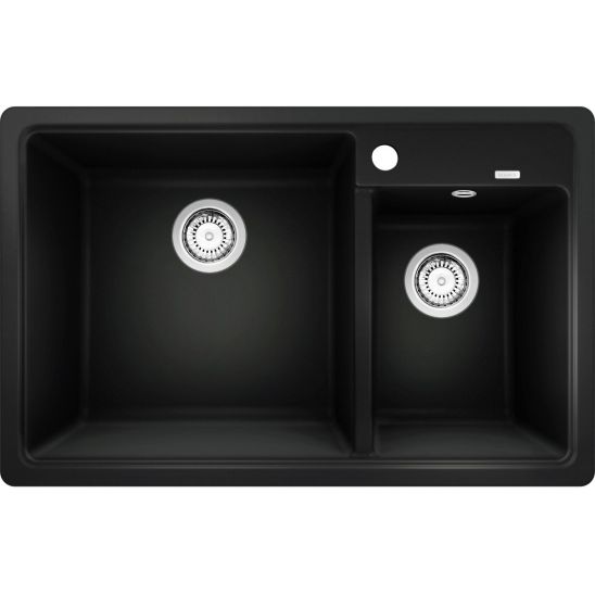 Set lavello in granito Blanco Legra 8 526223, rubinetto da cucina Blanco Mida 517742