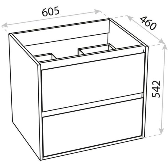 Set armadietto LaVita Minnesota 5900378314349, lavabo LaVita Floryda 5908211485027