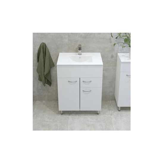 Set armadietto LaVita Basic Barato 5900378314455, lavabo LaVita Floryda 5908211485027