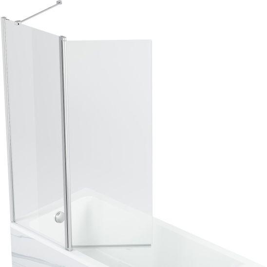 Set vasca da bagno rettangolare Roca Savai A248590000, parete vasca Roca Town-N AMP2210012M