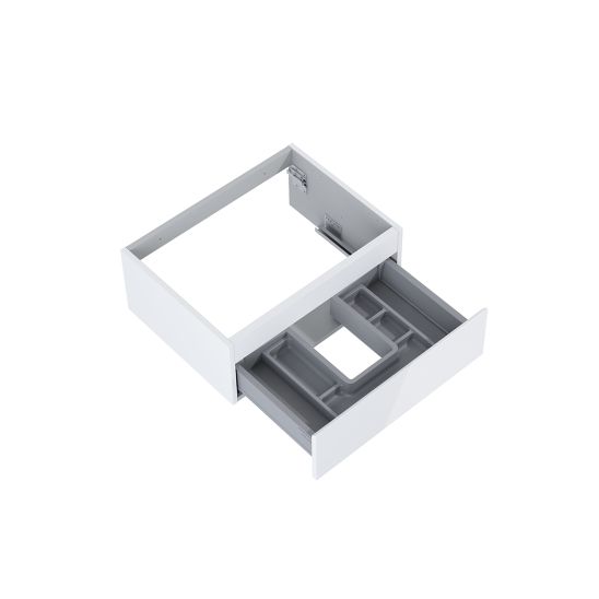 Set armadietto Oltens Vernal 60009000, lavabo Oltens Vernal 41205000