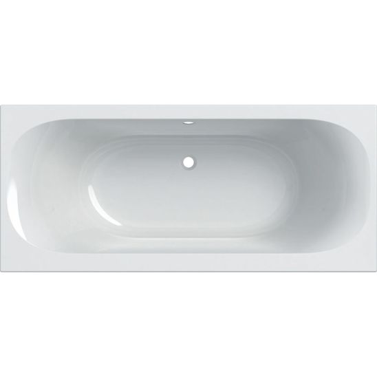 Set vasca da bagno rettangolare Slim Geberit Soana 554.005.01.1, sifone per vasca da bagno Geberit 150.525.21.6