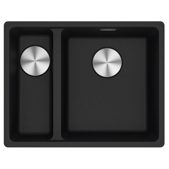 Set lavello in granito Franke Maris 125.0687.269, rubinetto da cucina Franke Pescara L Slide-In 115.0538.940