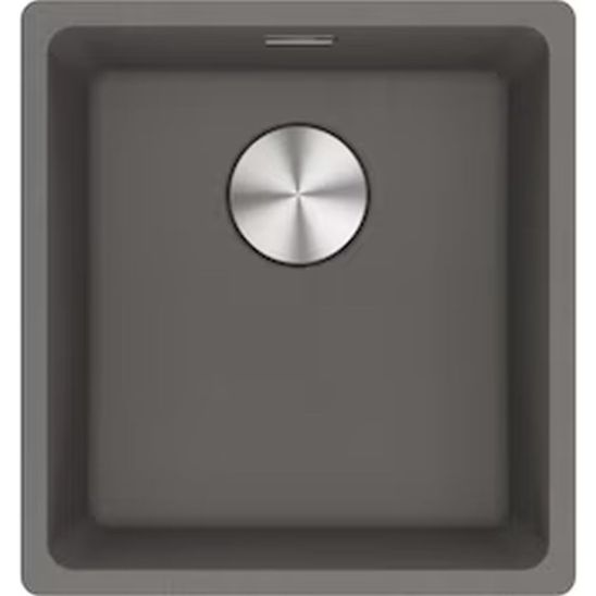 Set lavello in granito Franke Maris 125.0698.001, rubinetto da cucina Franke Lina 115.0626.055