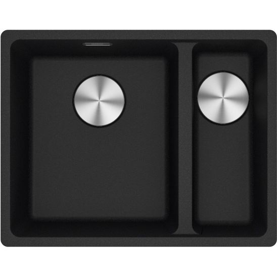 Set rubinetto da cucina Franke Vital Semi-Pro 120.0621.313, lavello in granito Franke Maris 125.0687.265