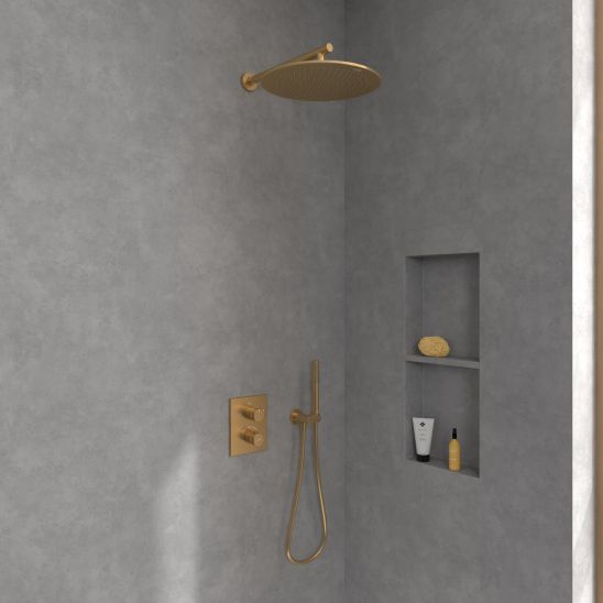 Set rubinetto per vasca e doccia Villeroy & Boch Universal Taps & Fittings TVD00065300076, soffione doccia Villeroy & Boch Universal Showers TVC00000100076, TVD00065100000, TVS10900600076, TVC00045800076, TVC00045351076, TVC00045600076, TVC00003500076