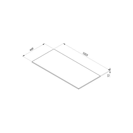 Set armadietto Ksuro 02 50004030, piano sopra armadietto Ksuro 02 53004000