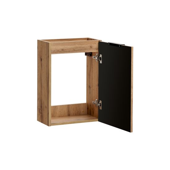Set armadietto Comad Adel Oak ADEL OAK 82-40-B-1D, lavabo Comad Veda UM-VEDEA40