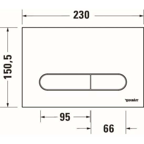 Set vaso WC con copriwater a discesa lenta Duravit D-Neo 45770900A1, modulo di installazione Duravit DuraSystem WD1029000000, WD5009011000