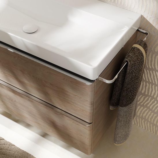 Set armadietto Hansgrohe Xelu Q 54029000, lavabo Hansgrohe Xelu Q 61030450