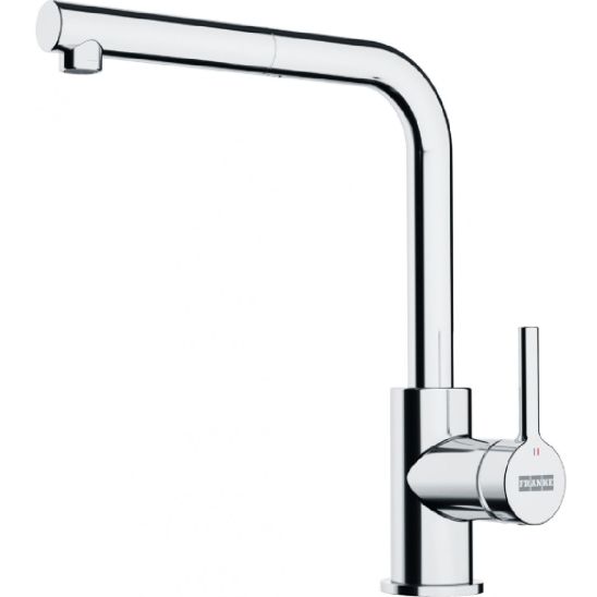 Set lavello in granito Franke Maris 125.0686.715, rubinetto da cucina Franke Lina 115.0712.420