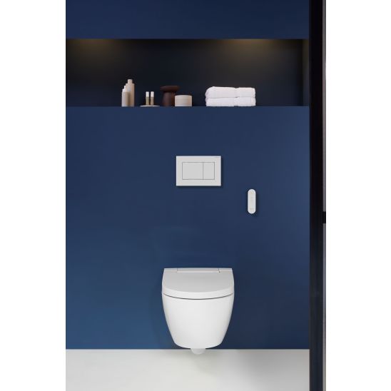 Set vaso con sedile bidet Geberit AquaClean 146.350.01.1, modulo di installazione Geberit Duofix 111.003.00.2, 111.815.00.1