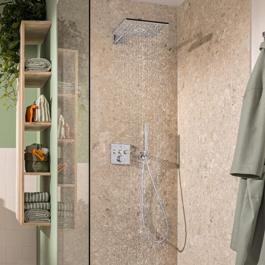 Set set doccia Grohe Precision Smartcontrol 34875000, tira acqua Grohe 4067393055617
