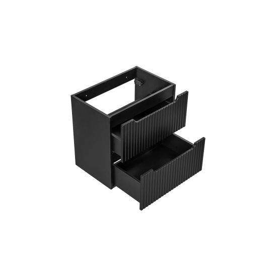 Set armadietto Comad Nova Black NOVA BLACK D2 82-60-2S, lavabo Comad Beyond 5 BEYOND 5 WHITE ( E-6564 ), NOVA BLACK B 89-60