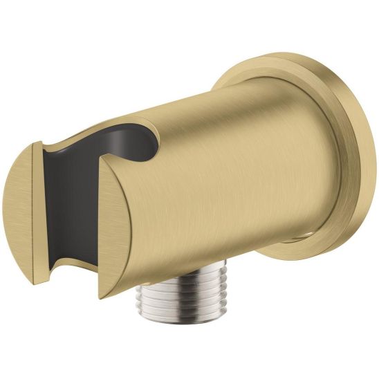 Set soffione doccia con braccio Grohe Rainshower 26066GN0, rubinetto per vasca e doccia Grohe Essence 24058GN1, 26574GN0, 26658GN0, 28362GL1