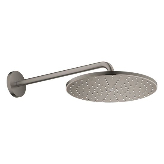 Set soffione doccia con braccio Grohe Rainshower 26558AL0, rubinetto per vasca e doccia Grohe Essence 24058AL1, 26574AL0, 26658AL0, 28362A01