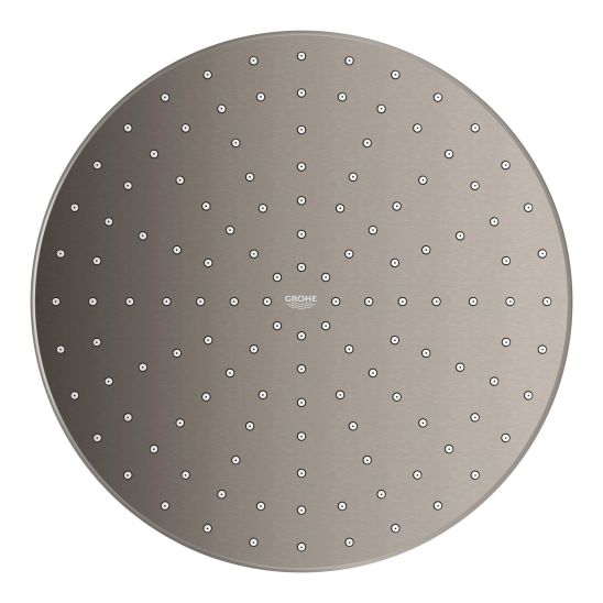 Set soffione doccia con braccio Grohe Rainshower 26558AL0, rubinetto per vasca e doccia Grohe Essence 24058AL1, 26574AL0, 26658AL0, 28362A01