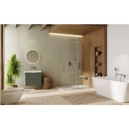 Set set di montaggio Excellent Ortigo KAEX.5012.1014.GL, porta doccia Excellent Ortigo KAEX.5007.01.1200.LP2/2, KAEX.5022900, KAEX.5007.01.1200.LP1/2, KAEX.5022.GL