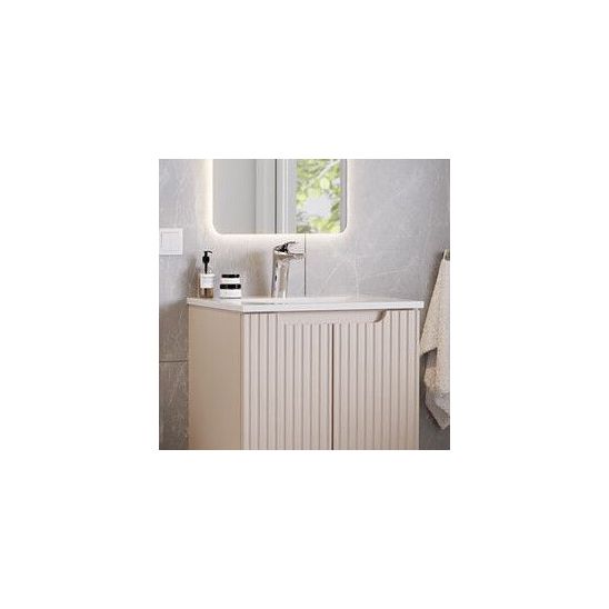 Set armadietto Comad Nova Cashmere NOVA CASHMERE 82-60-2S, lavabo Comad Sky 3 SKY 3 60CM DP (E-8099-3-60)