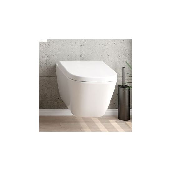 Set vaso WC Oltens Hadsel 42039000, copriwater Oltens Hadsel 45120000