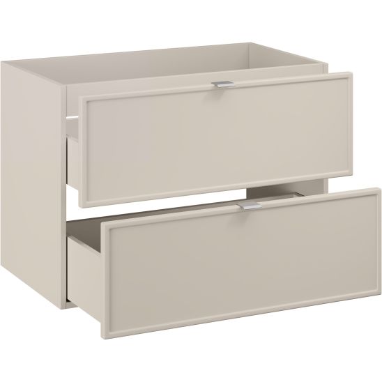 Set armadietto Comad Bella Cashmere BELLA CASHMERE 82-80-46-2S, lavabo Comad Fly FLY WHITE GLOSS UM 80-46 DP ( E-8073-80 )