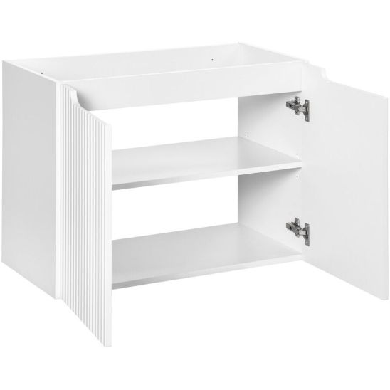 Set armadietto Comad Nova White NOVA WHITE 82-80-2D, lavabo Comad SKY 3 SKY 3 80CM DP (E-8099-3-80)