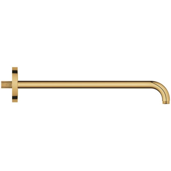 Set soffione doccia con braccio Grohe Rainshower 26558GL0, rubinetto per vasca e doccia Grohe Essence 24058GL1, 26574GL0, 26658GL0, 28362GL1